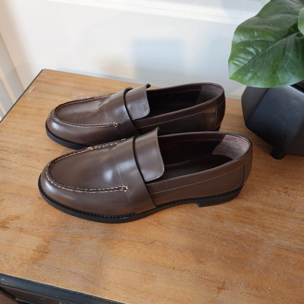 FRAME Le Beacon Loafer in Canyon Brown Size 9